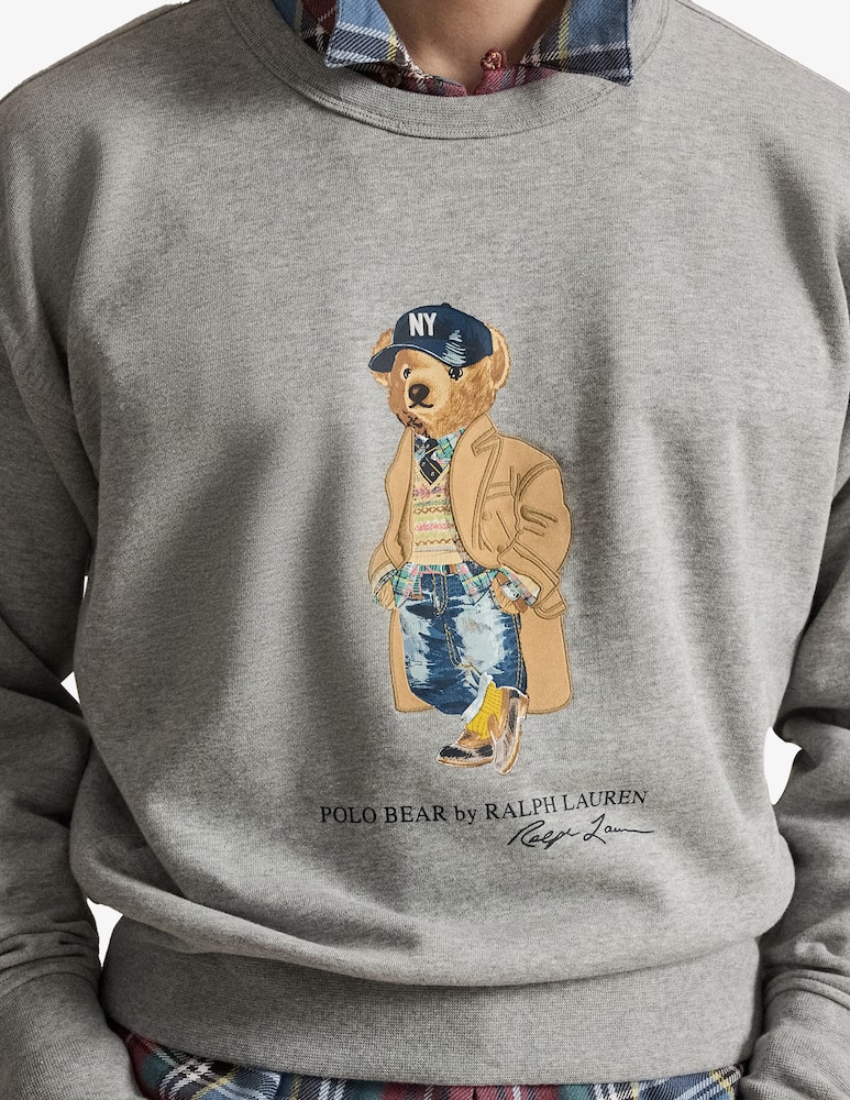 rinascente Polo Ralph Lauren Bear trench sweatshirt