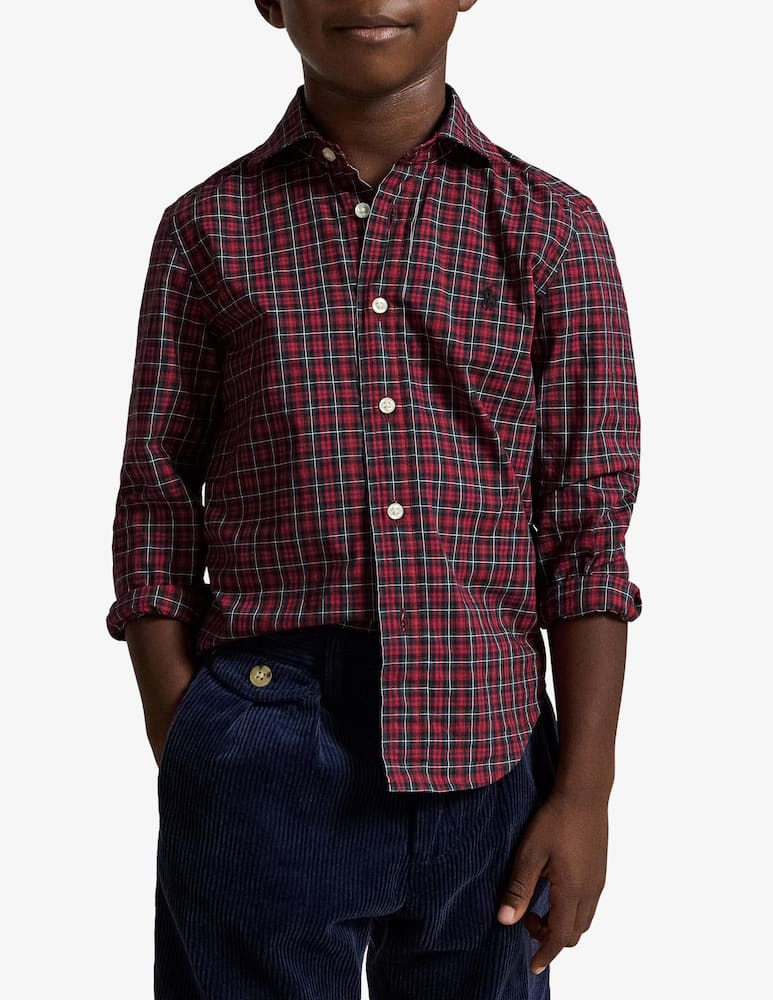 Polo Ralph Lauren Camicia in popeline a quadri - immagine 1 Polo Ralph Lauren Camicia in popeline a quadri - immagine 1
