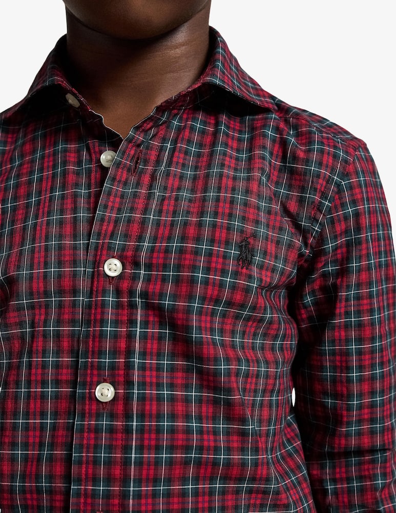 Polo Ralph Lauren Camicia in popeline a quadri - immagine 2 Polo Ralph Lauren Camicia in popeline a quadri - immagine 2