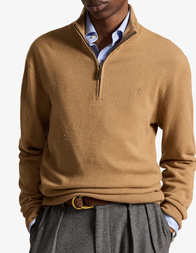 rinascente Polo Ralph Lauren Maglia mezza zip in lana