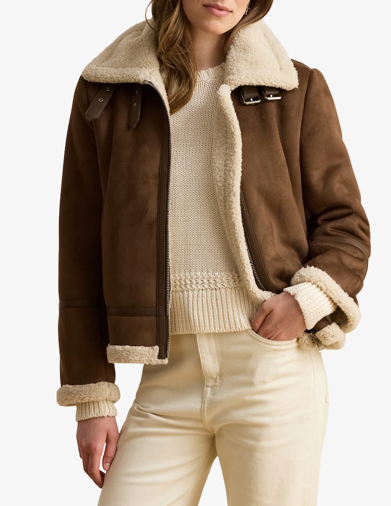Lauren Ralph Lauren Faux fur coat - picture 1 Lauren Ralph Lauren Faux fur coat - picture 1