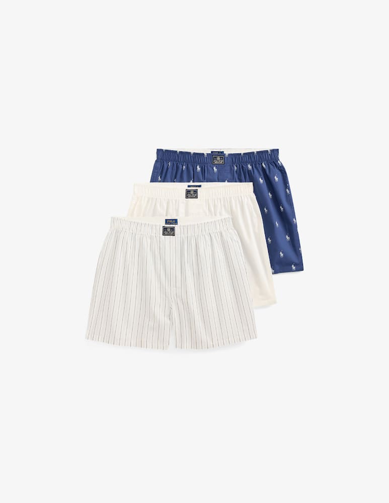rinascente Polo Ralph Lauren Boxer aperti pack 3