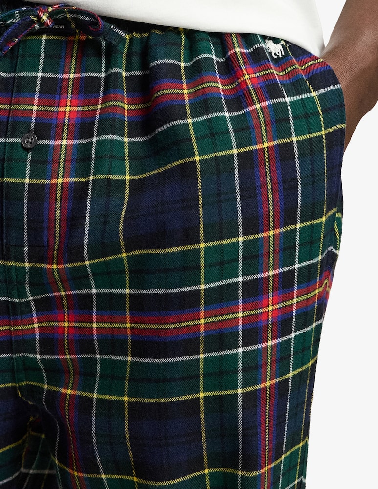 rinascente Polo Ralph Lauren Pigiama in flanella con t-shirt