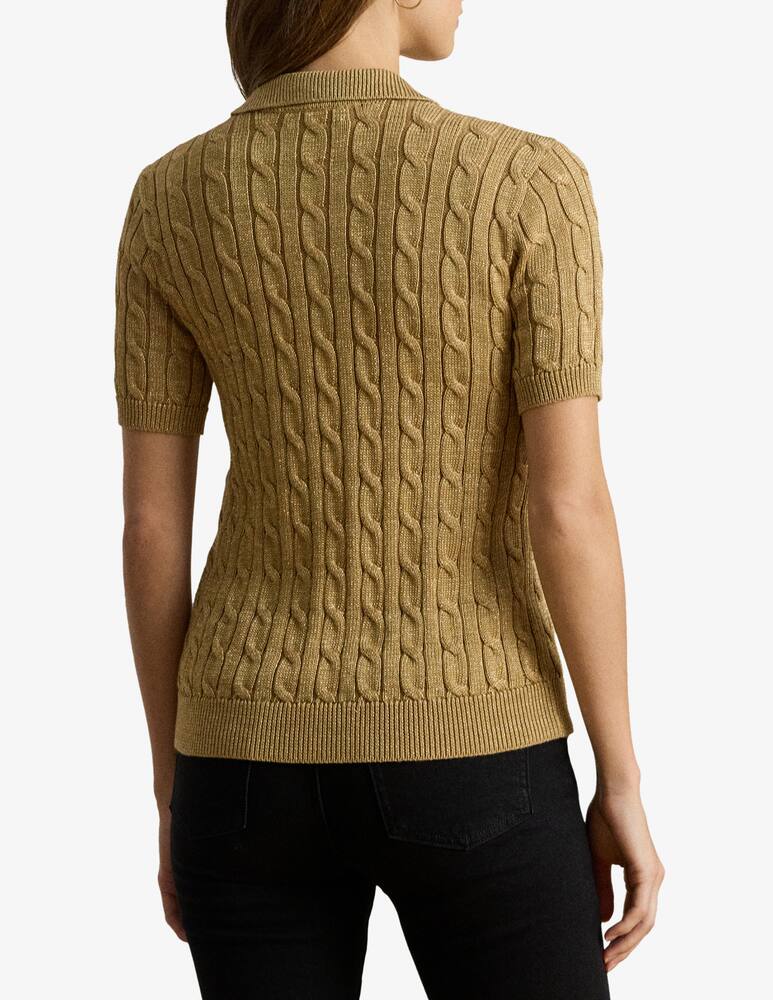 rinascente Lauren Ralph Lauren Cable knit polo pullover