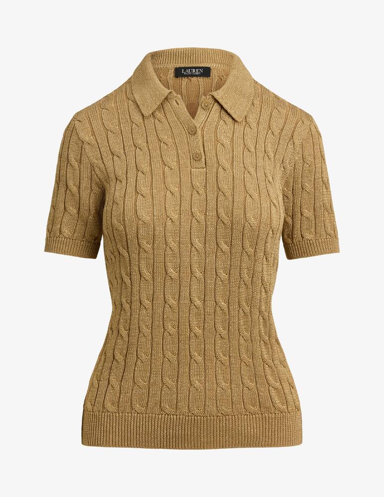 rinascente Lauren Ralph Lauren Cable knit polo pullover