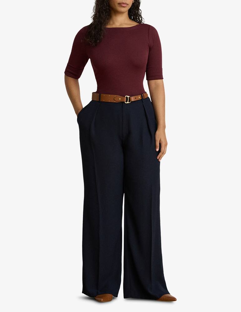 Lauren Ralph Lauren Elbow sleeve knit t-shirt - picture 2