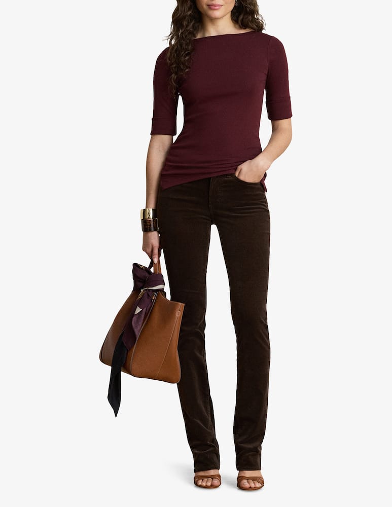 Lauren Ralph Lauren Elbow sleeve knit t-shirt - picture 3
