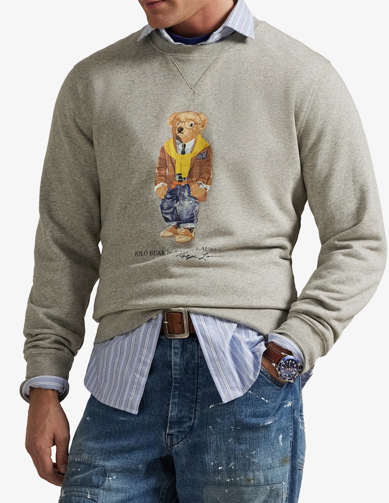 rinascente Polo Ralph Lauren Felpa Heritage con orso
