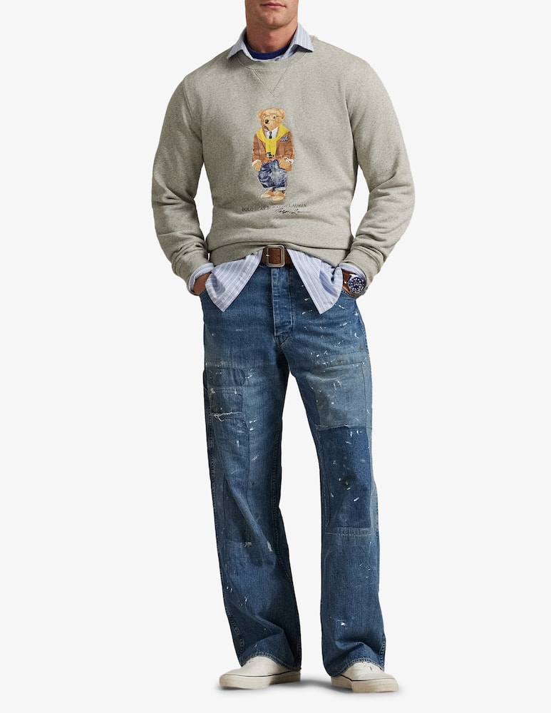 rinascente Polo Ralph Lauren Felpa Heritage con orso