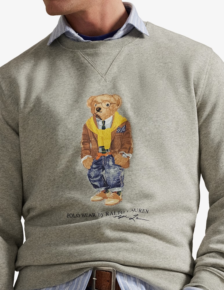 rinascente Polo Ralph Lauren Felpa Heritage con orso