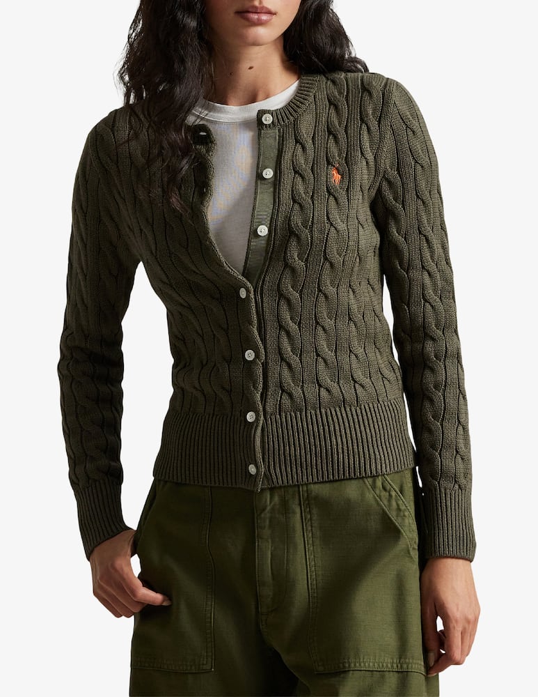 rinascente Polo Ralph Lauren Cardigan in cotone a manica lunga