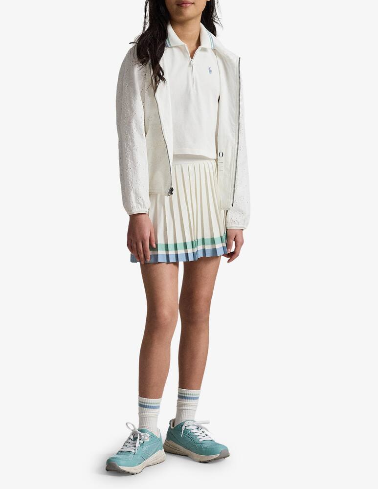 rinascente Polo Ralph Lauren Striped pleated skort
