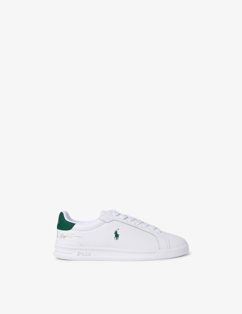 rinascente Polo Ralph Lauren Court leather sneakers