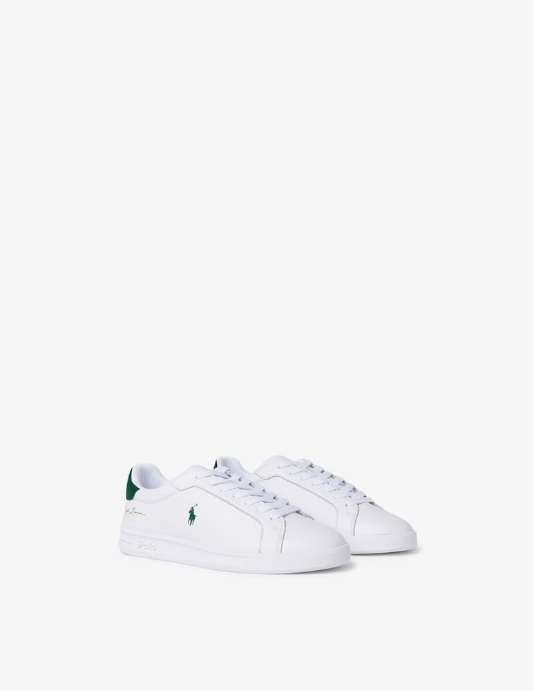 rinascente Polo Ralph Lauren Court leather sneakers