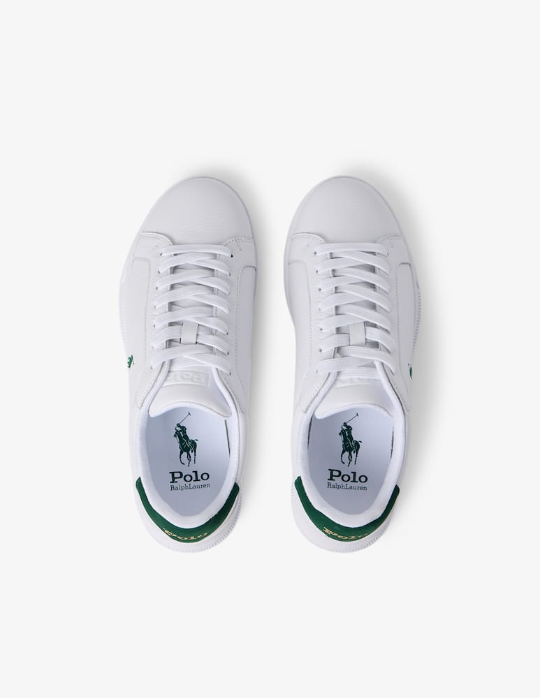 rinascente Polo Ralph Lauren Court leather sneakers