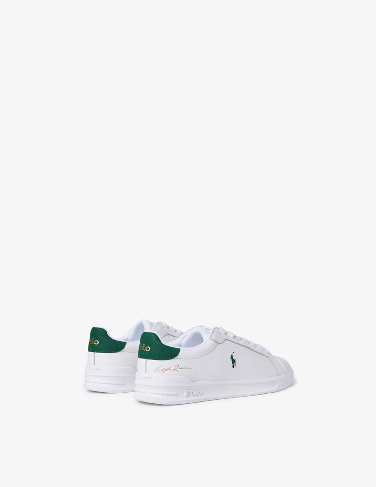rinascente Polo Ralph Lauren Court leather sneakers