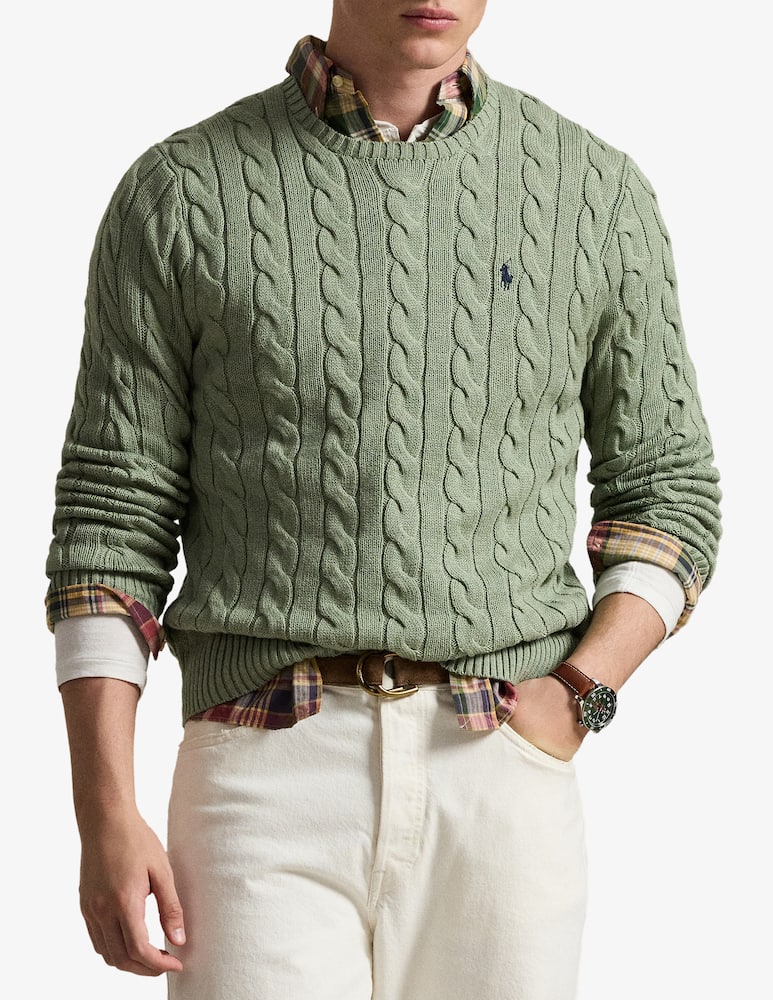 Polo Ralph Lauren Cable knit jumper - picture 1 Polo Ralph Lauren Cable knit jumper - picture 1