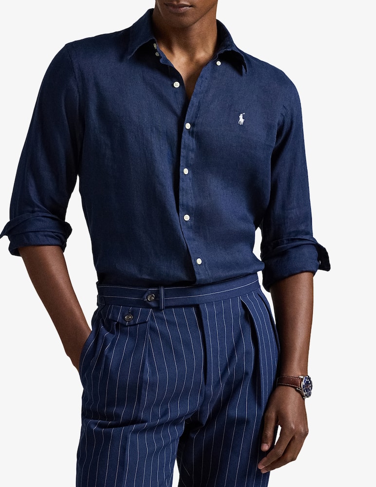 rinascente Polo Ralph Lauren Linen long-sleeve shirt