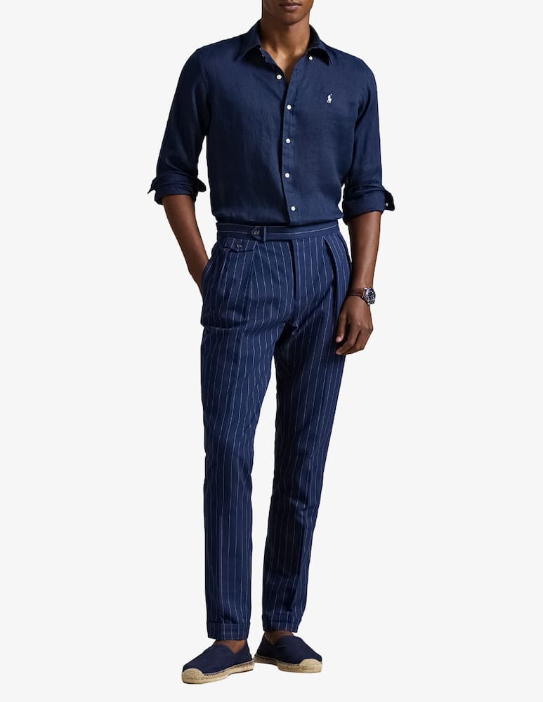 rinascente Polo Ralph Lauren Linen long-sleeve shirt