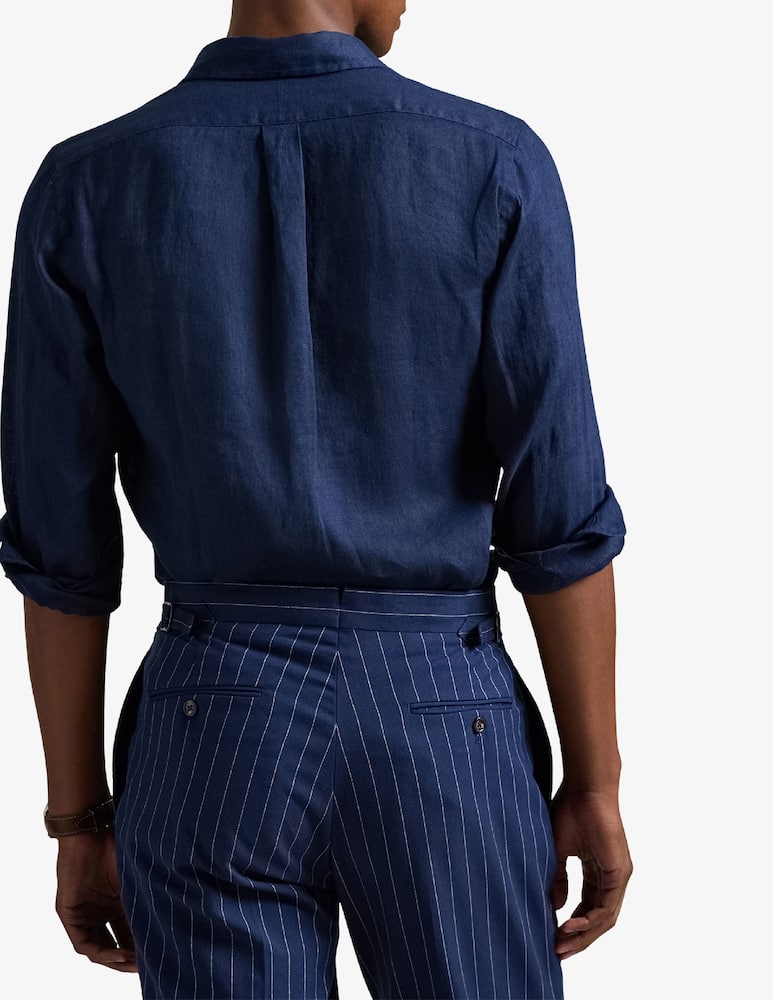 rinascente Polo Ralph Lauren Linen long-sleeve shirt