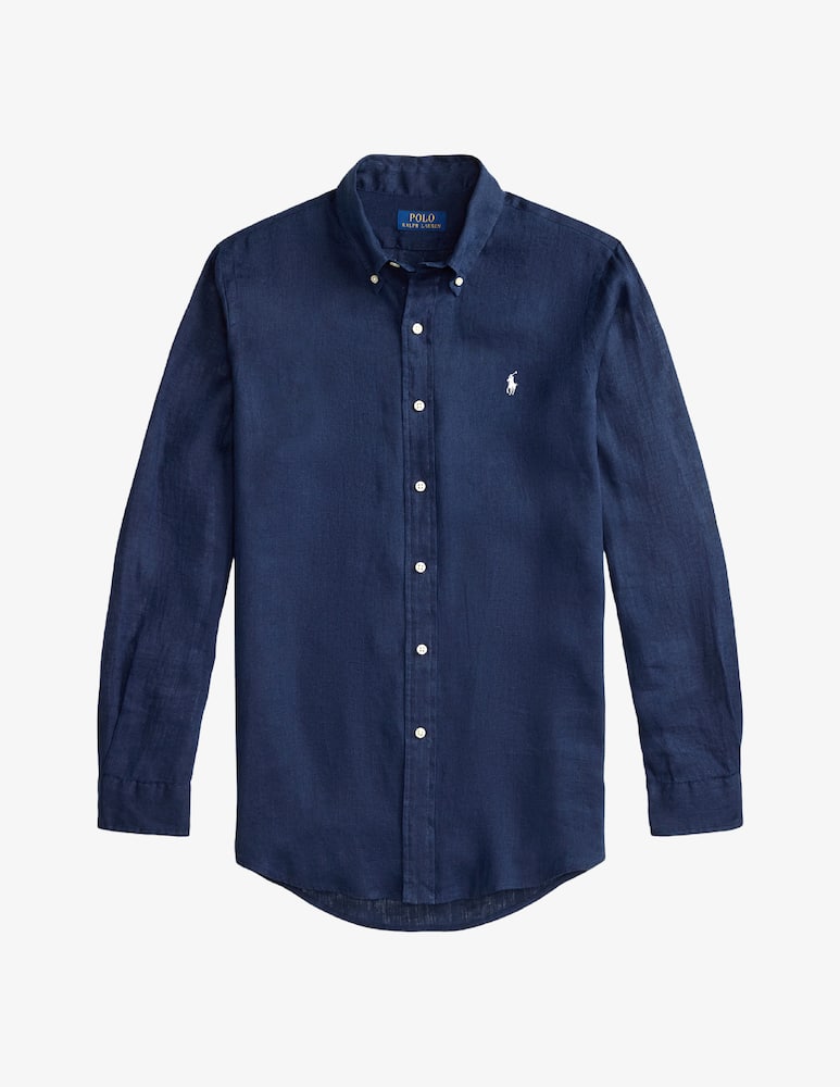 rinascente Polo Ralph Lauren Linen long-sleeve shirt