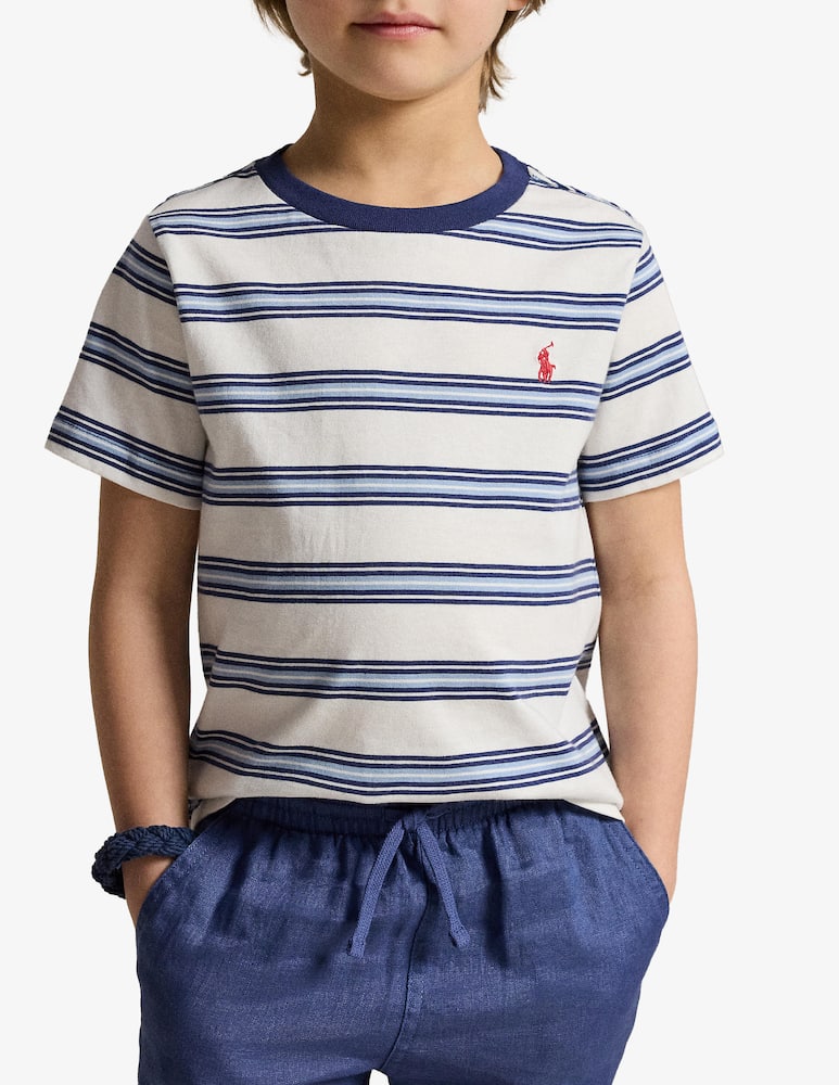 rinascente Polo Ralph Lauren Striped cotton jersey t-shirt