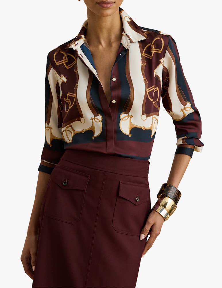 rinascente Lauren Ralph Lauren Kristy button front shirt