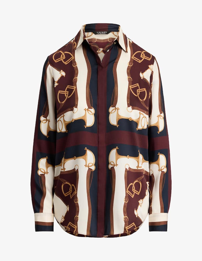 rinascente Lauren Ralph Lauren Kristy button front shirt