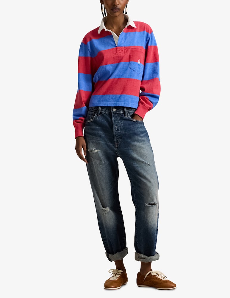 rinascente Polo Ralph Lauren Striped rugby polo-shirt