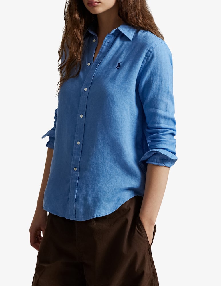 rinascente Polo Ralph Lauren Classic linen shirt