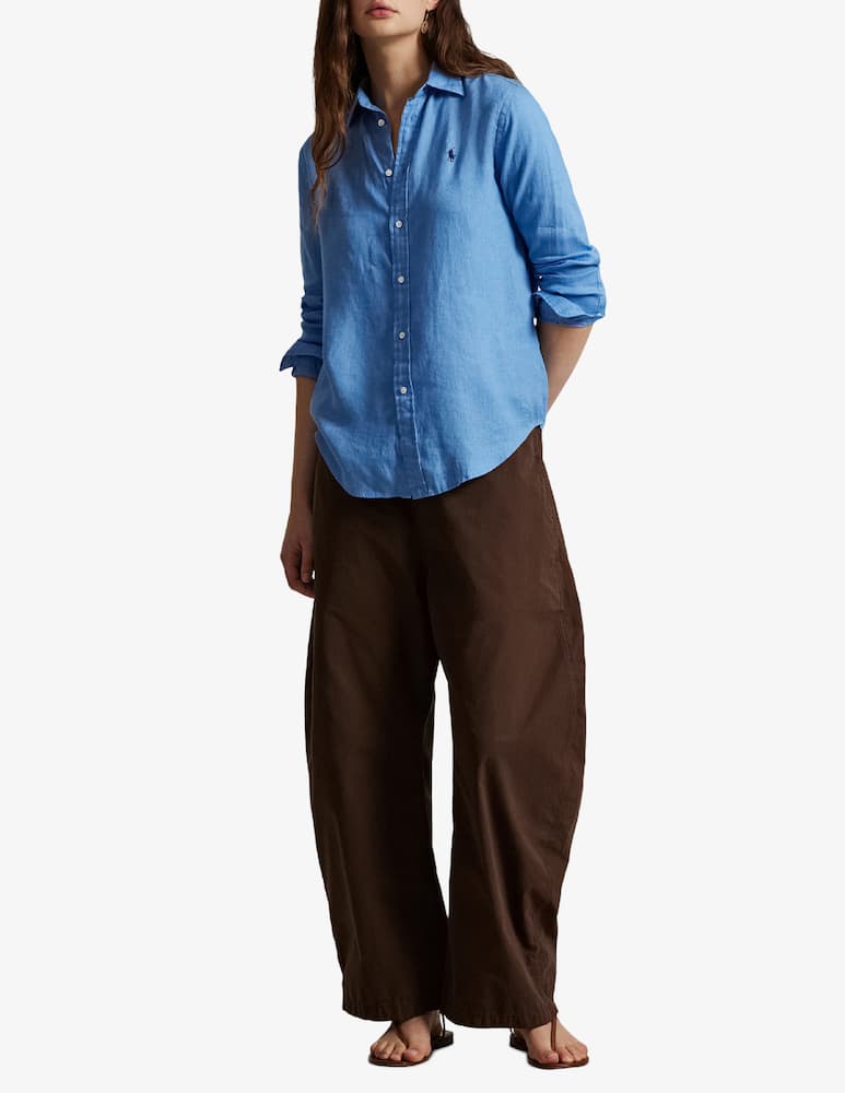 rinascente Polo Ralph Lauren Classic linen shirt