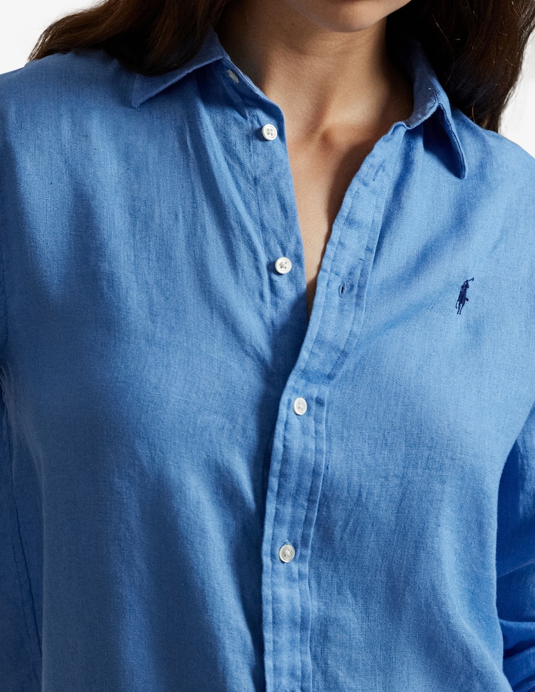 rinascente Polo Ralph Lauren Classic linen shirt