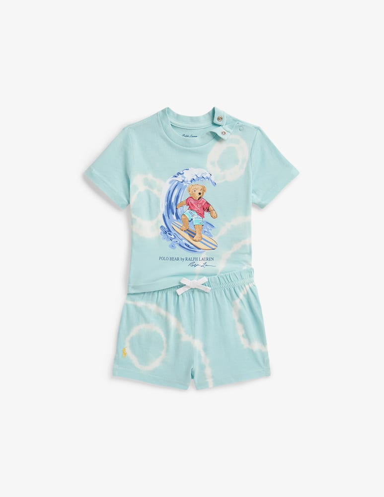 Polo Ralph Lauren Surfer bear jersey outfit set - picture 1