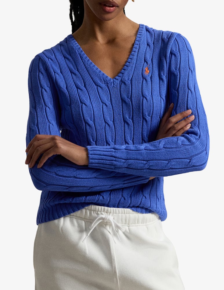 rinascente Polo Ralph Lauren Kimberly cable knit pullover