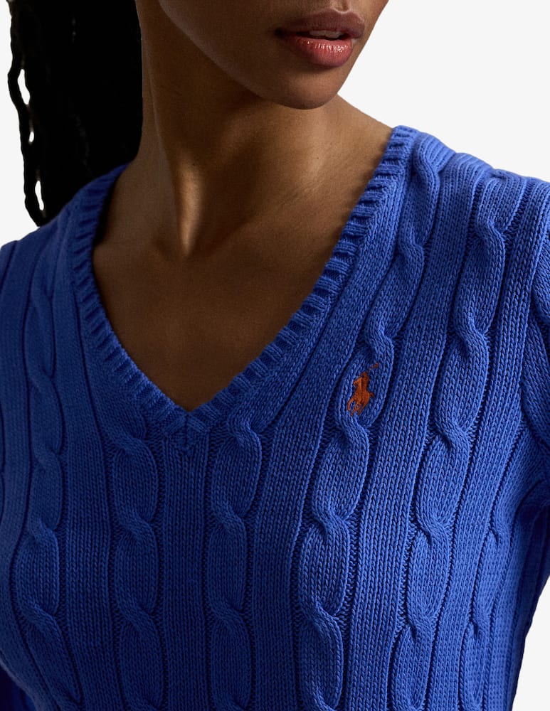 rinascente Polo Ralph Lauren Kimberly cable knit pullover