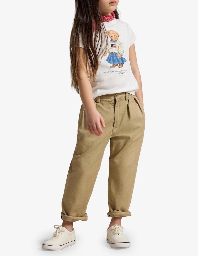 rinascente Polo Ralph Lauren T-shirt jersey orso stampato