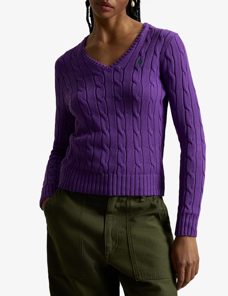 rinascente Polo Ralph Lauren Kimberly cable knit pullover