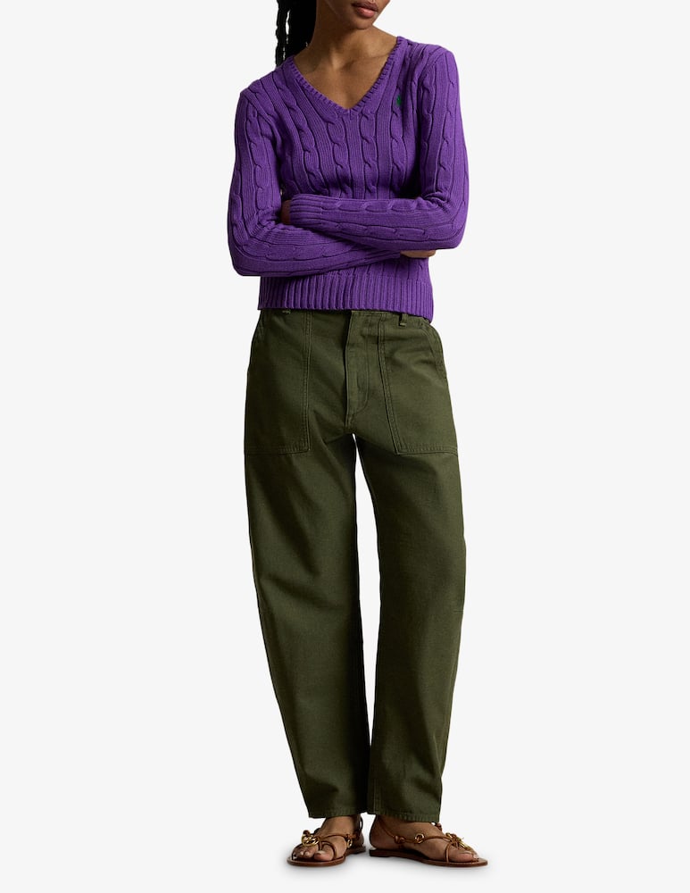 rinascente Polo Ralph Lauren Kimberly cable knit pullover