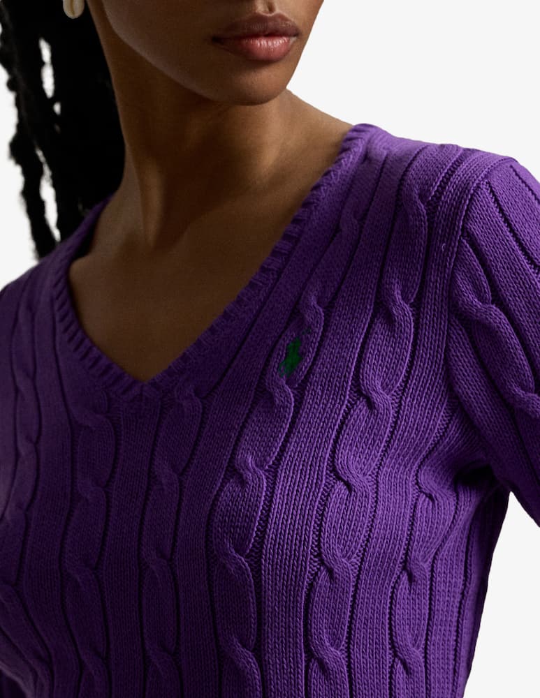 rinascente Polo Ralph Lauren Kimberly cable knit pullover