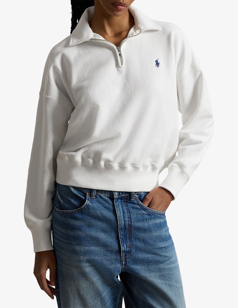 rinascente Polo Ralph Lauren Felpa mezza zip
