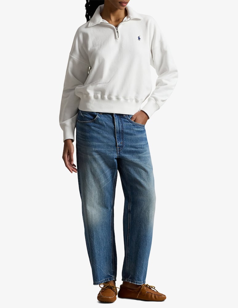 rinascente Polo Ralph Lauren Felpa mezza zip