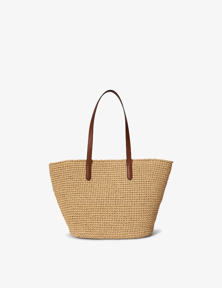 rinascente Lauren Ralph Lauren Borsa shopper in rafia Lainey L