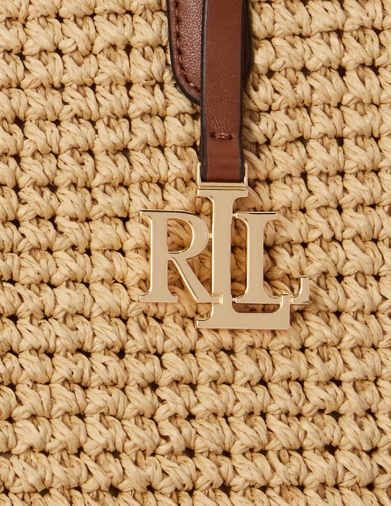 Lauren Ralph Lauren Lainey L raffia tote bag - picture 6 Lauren Ralph Lauren Lainey L raffia tote bag - picture 6