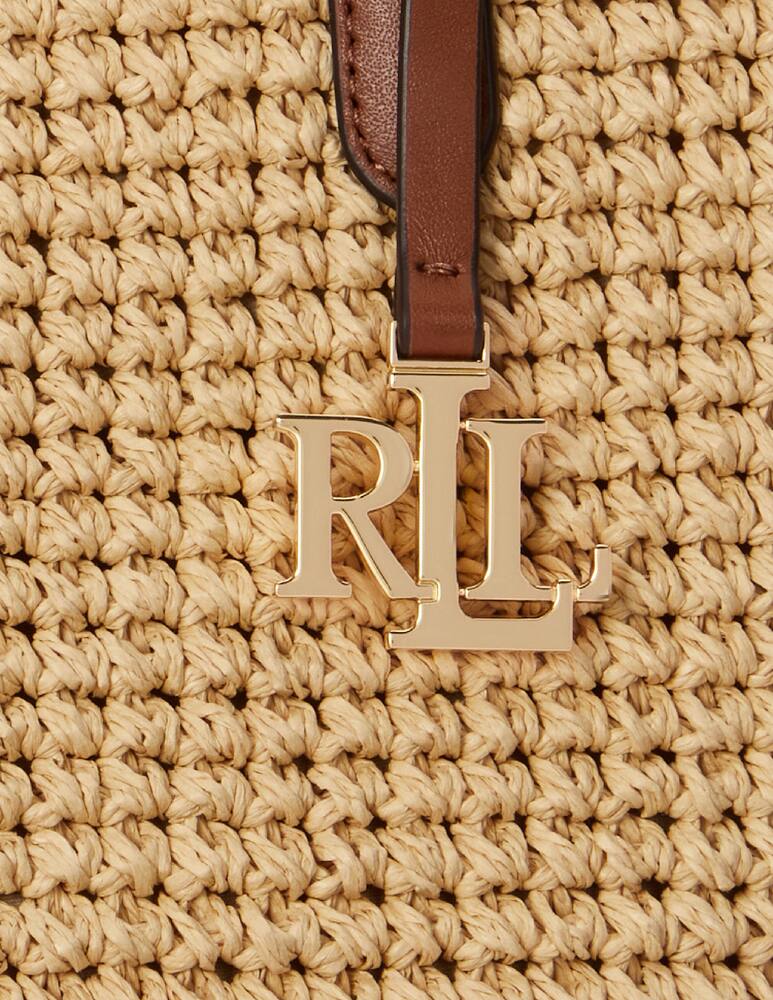 rinascente Lauren Ralph Lauren Borsa shopper in rafia Lainey L