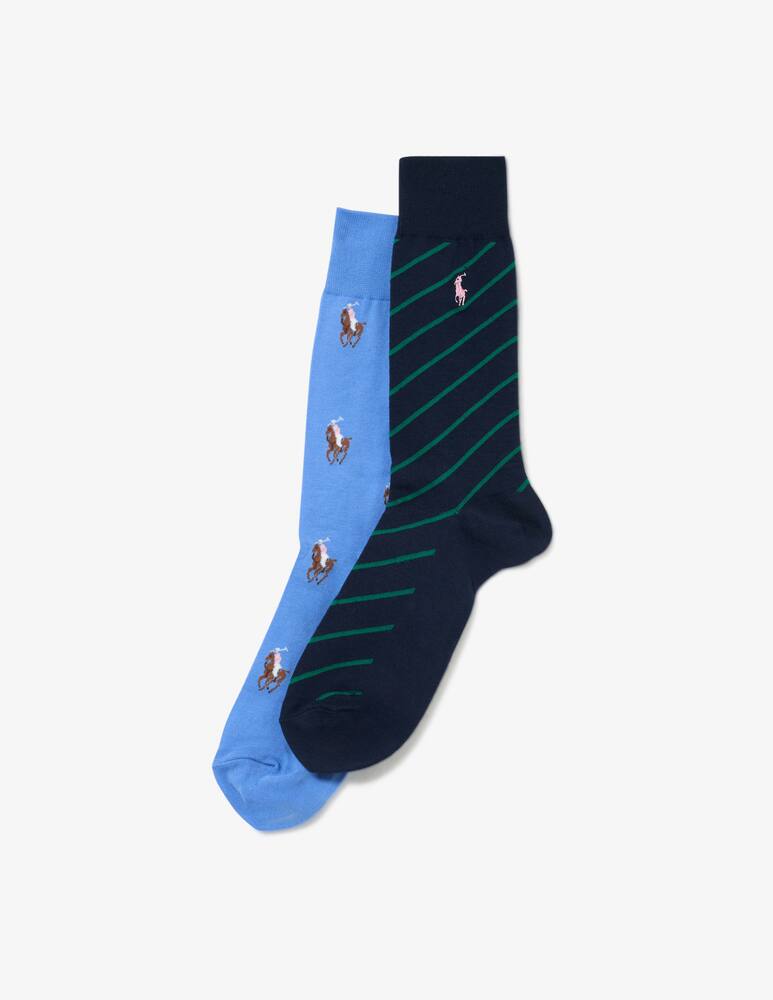 Polo Ralph Lauren Calzini crew pony pack 2 - immagine 1 Polo Ralph Lauren Calzini crew pony pack 2 - immagine 1