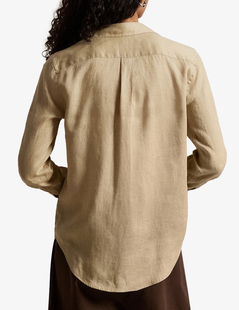 rinascente Polo Ralph Lauren Classic linen shirt