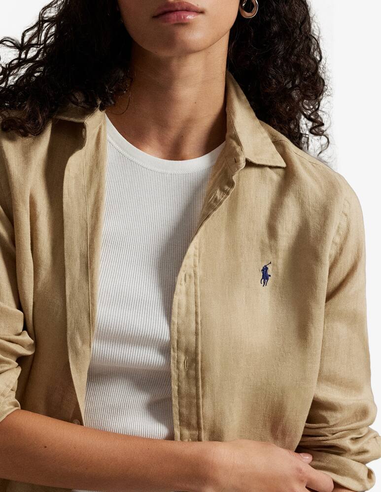 rinascente Polo Ralph Lauren Classic linen shirt
