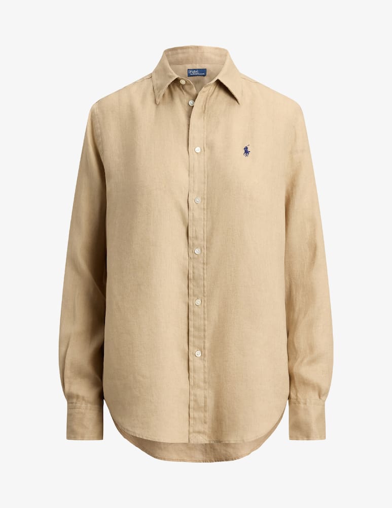 rinascente Polo Ralph Lauren Classic linen shirt