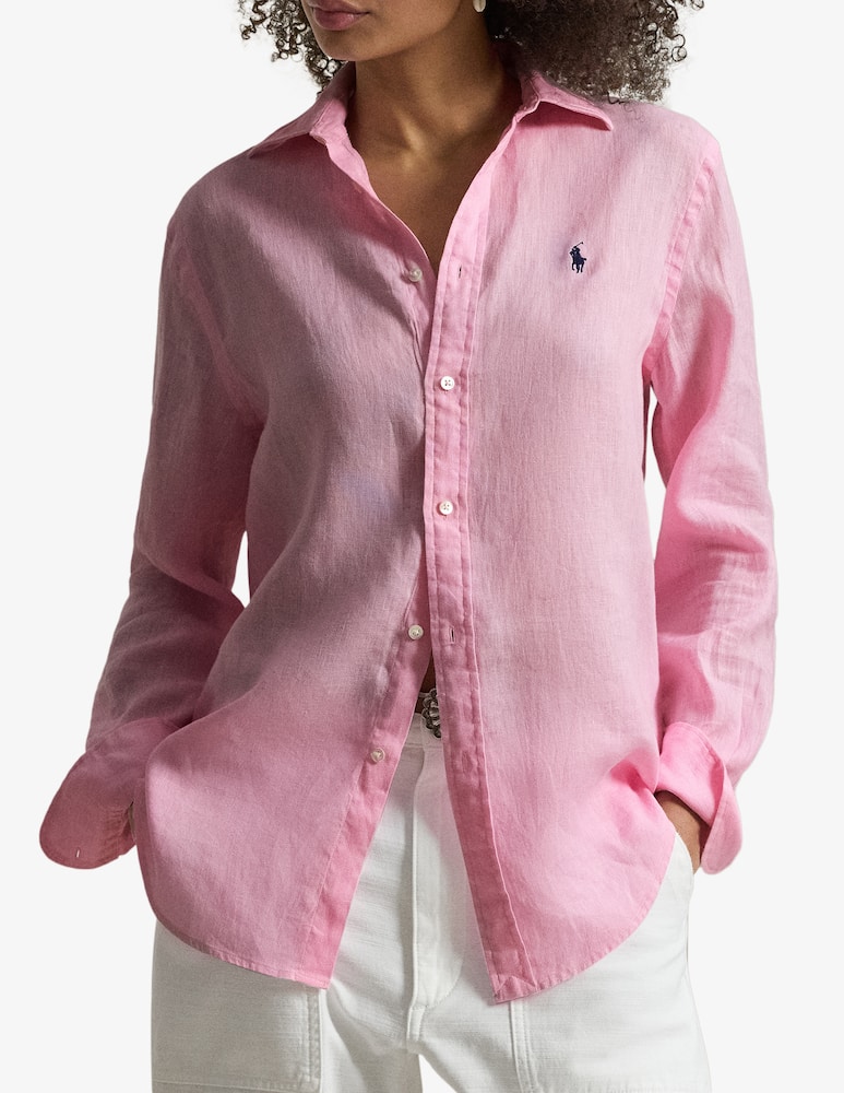 rinascente Polo Ralph Lauren Camicia classica in lino