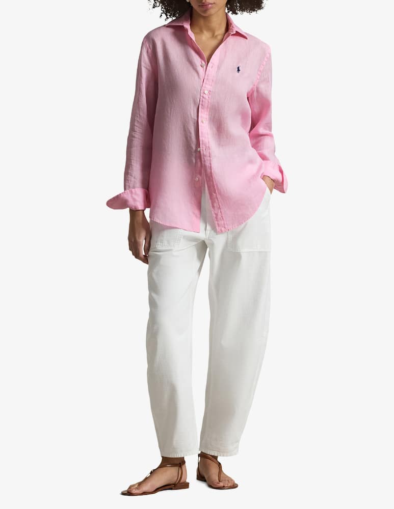 rinascente Polo Ralph Lauren Camicia classica in lino